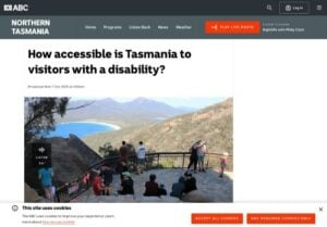 httpswwwabcnetauradionorthtasprogramsdriveaccessibletravelintasmania12965922