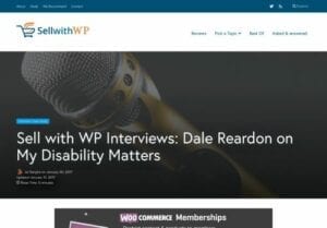 Httpswwwsellwithwpcominterviewsdalereardonmydisabilitymatters